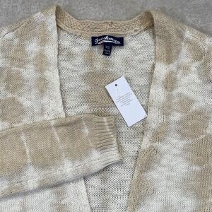 NWT Freshman 1996 Tie Dye Long Cardigan Sweater Womens XS Duster Y2K